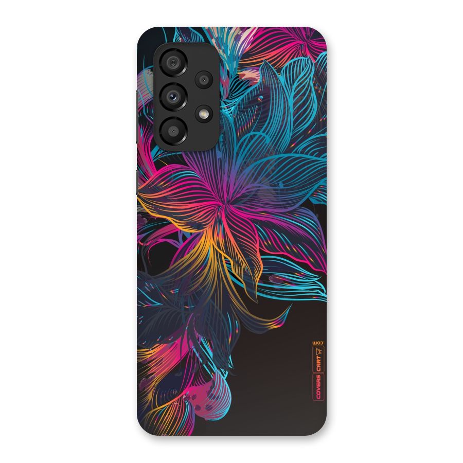 Multi-Colour Flowers Back Case for Galaxy A33 5G