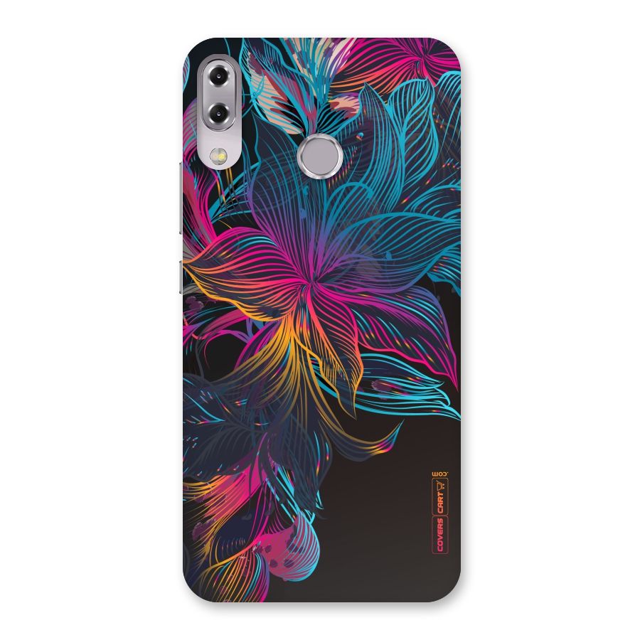 Multi-Colour Flowers Back Case for Zenfone 5Z