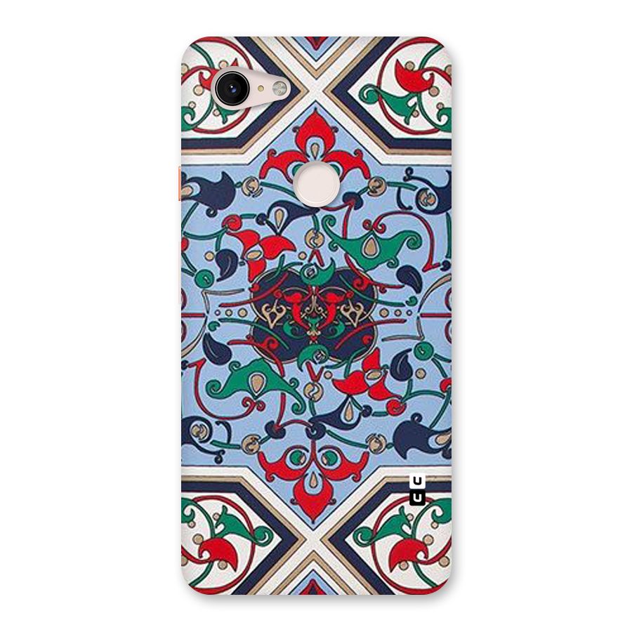 Multi Block Pattern Back Case for Google Pixel 3 XL
