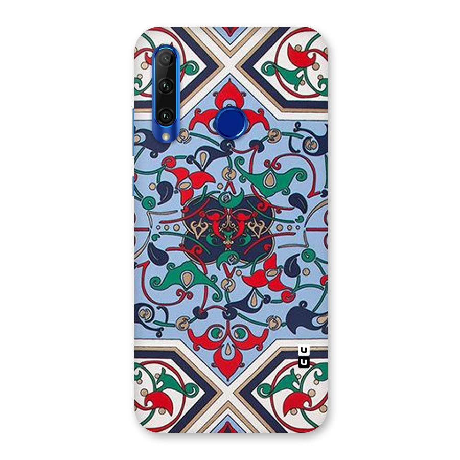 Multi Block Pattern Back Case for Honor 20i