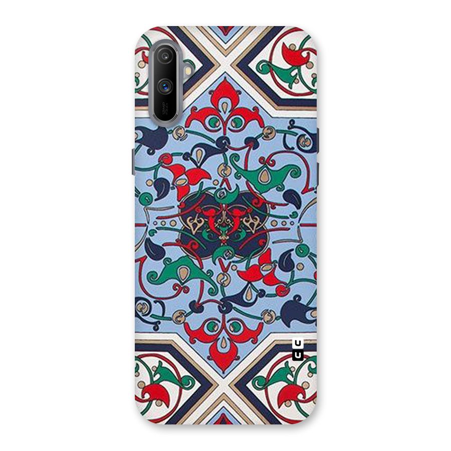 Multi Block Pattern Back Case for Realme C3