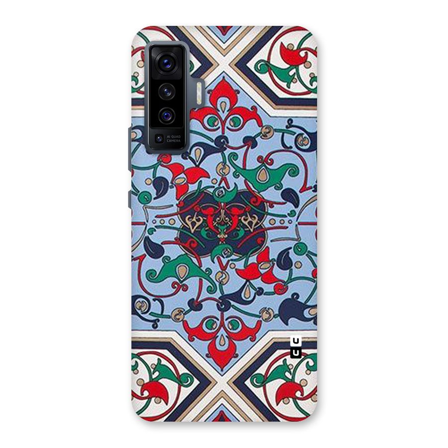 Multi Block Pattern Back Case for Vivo X50