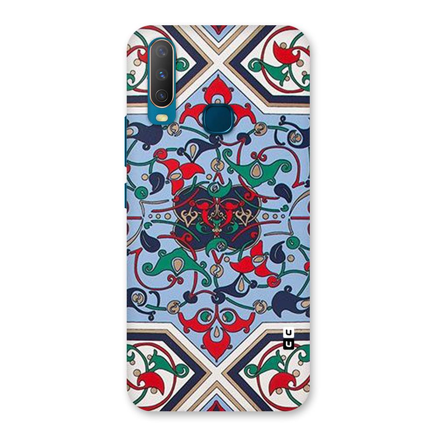 Multi Block Pattern Back Case for Vivo Y17