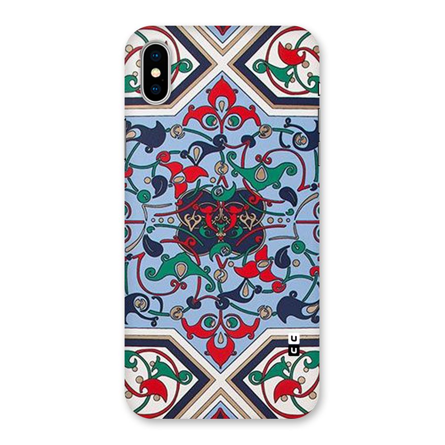 Multi Block Pattern Back Case for iPhone XS