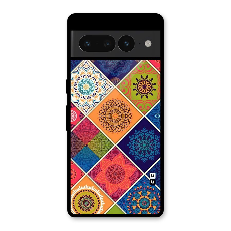 Multi Designs Glass Back Case for Google Pixel 7 Pro