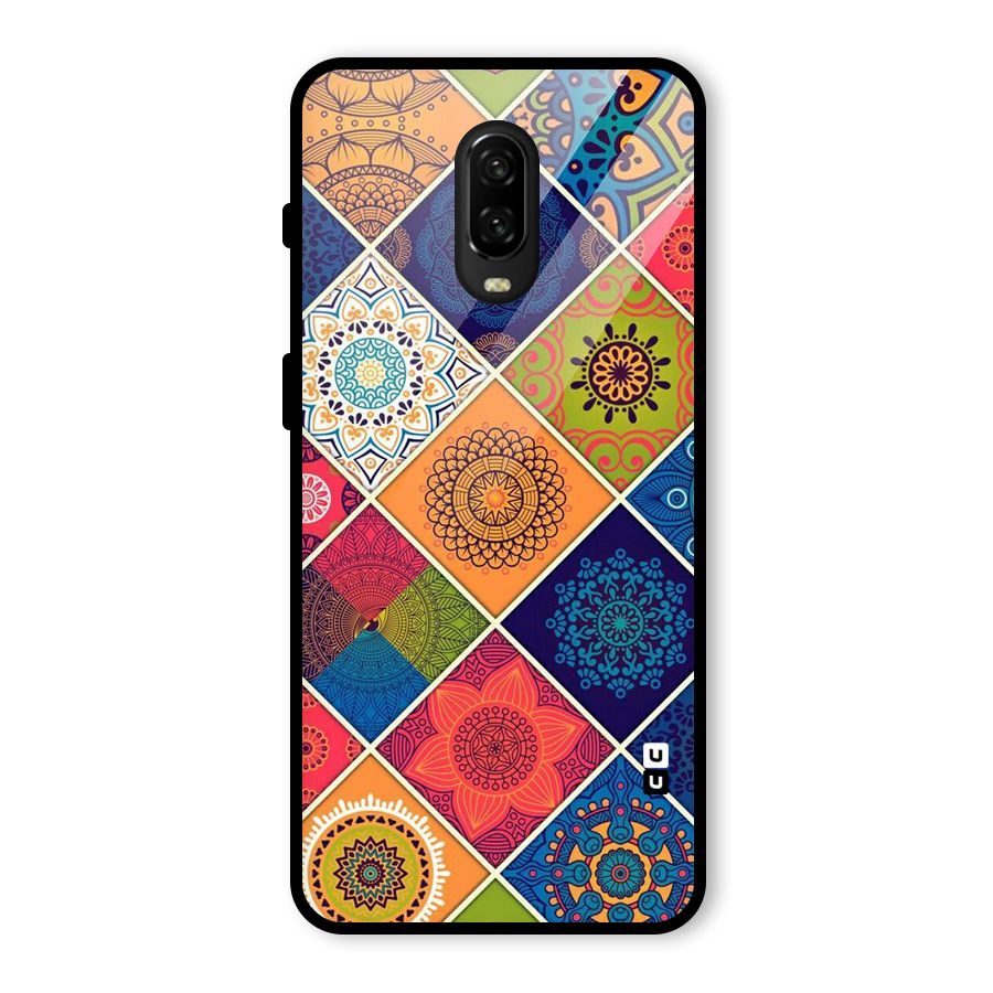 Multi Designs Glass Back Case for OnePlus 6T
