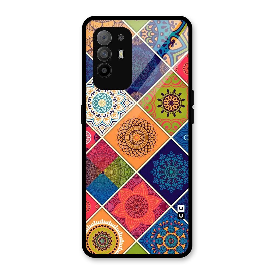 Multi Designs Glass Back Case for Oppo F19 Pro Plus 5G