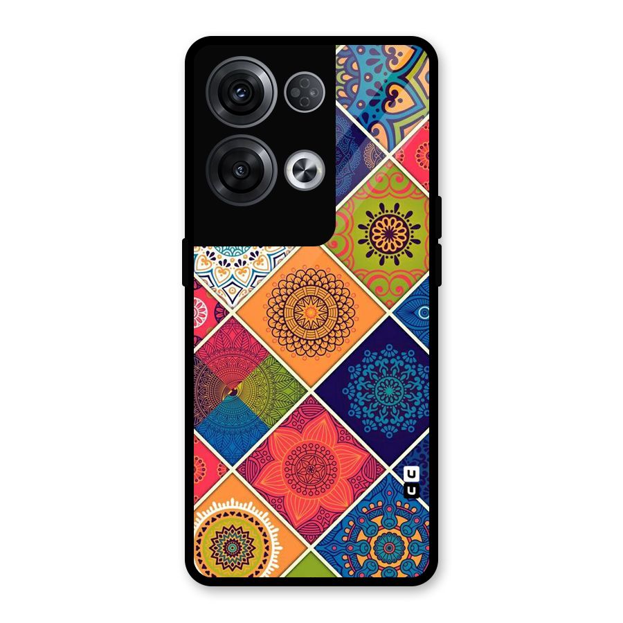 Multi Designs Glass Back Case for Oppo Reno8 Pro 5G