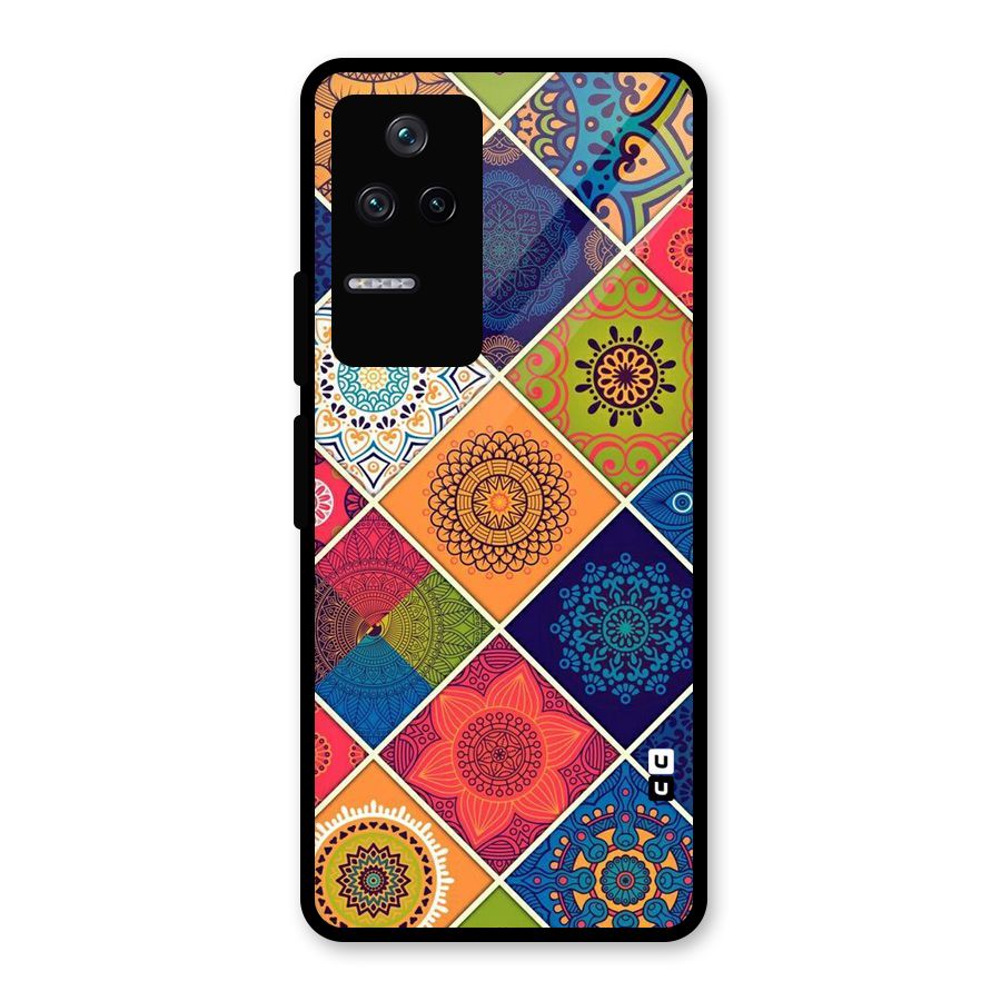 Multi Designs Glass Back Case for Poco F4 5G