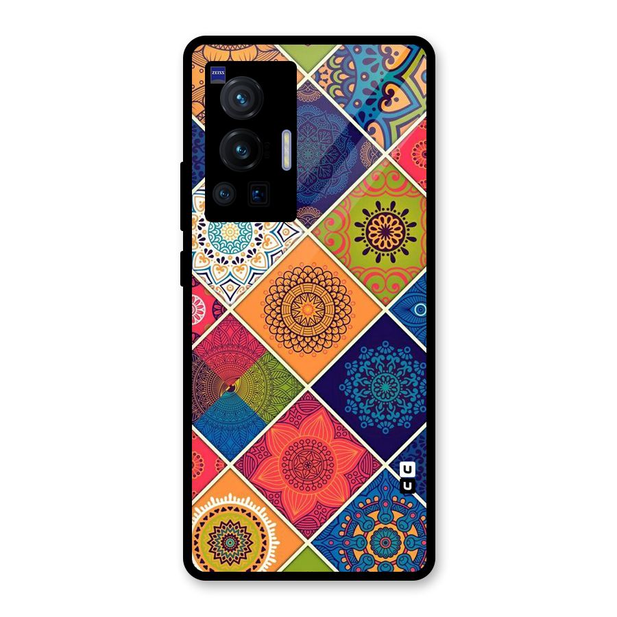 Multi Designs Glass Back Case for Vivo X70 Pro