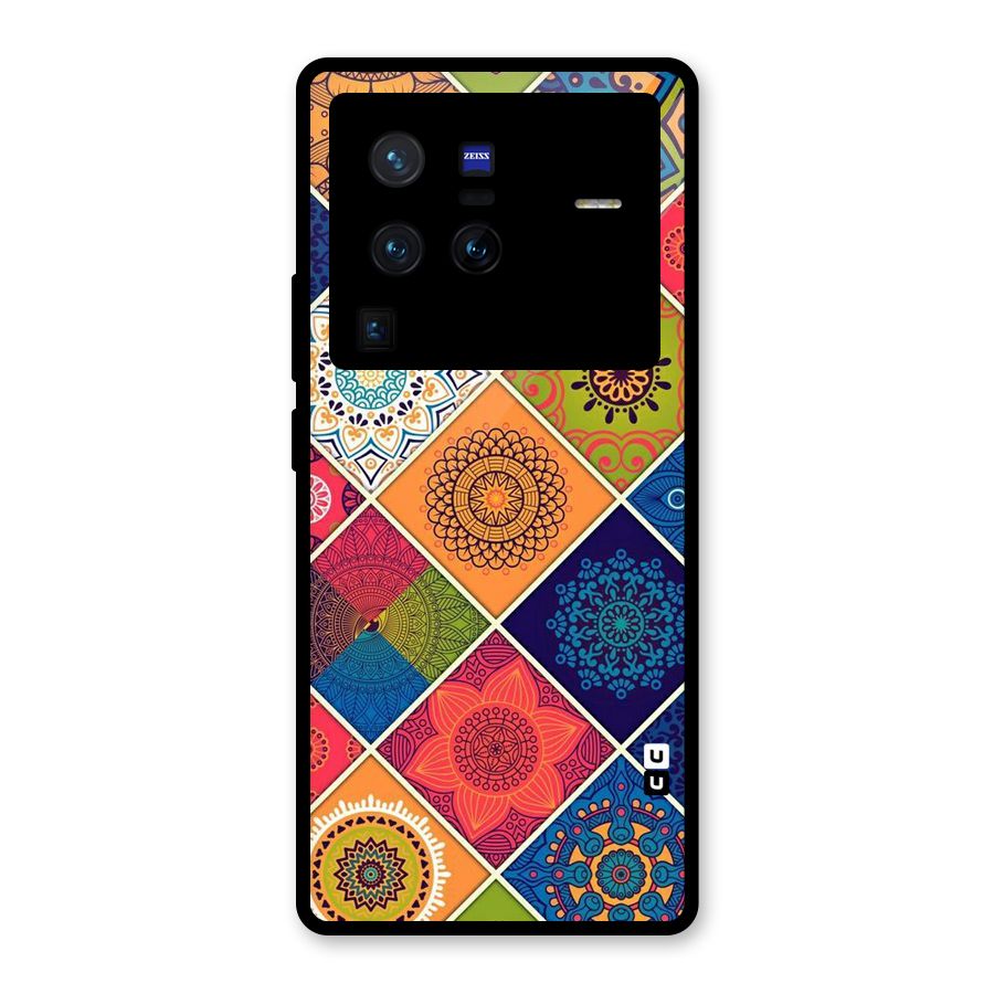 Multi Designs Glass Back Case for Vivo X80 Pro