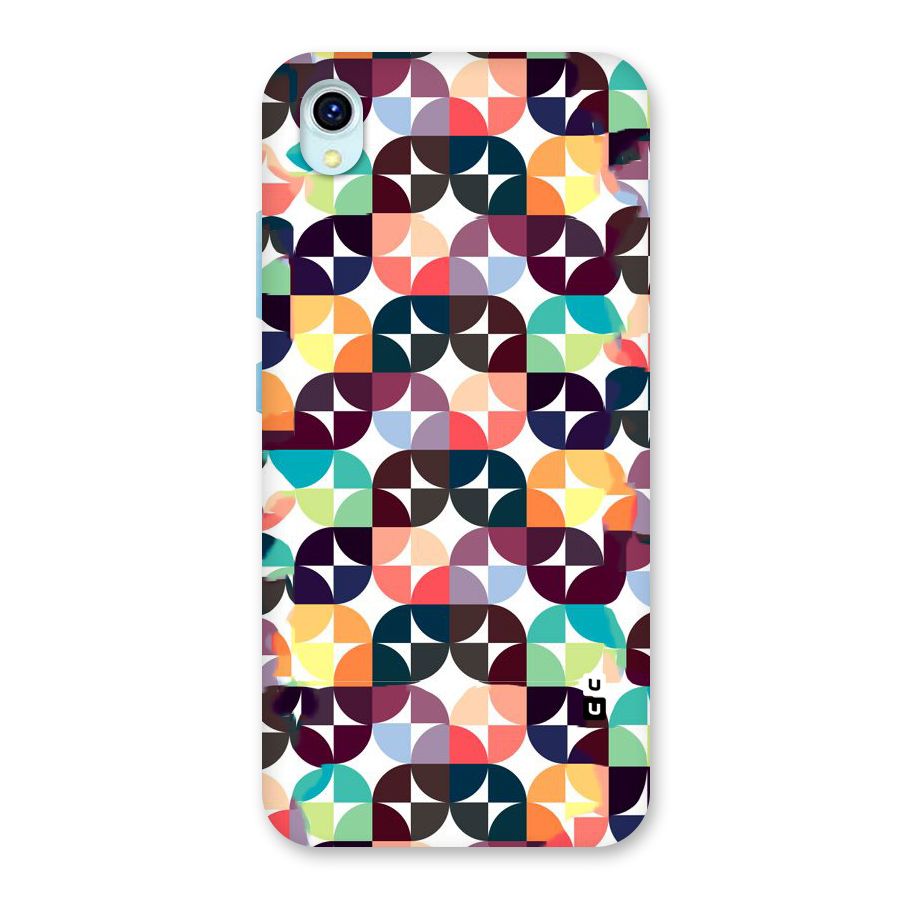 Multicolor Arc Back Case for Vivo Y1s