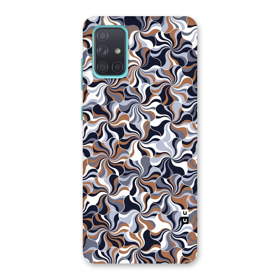 Multicolor Swirls Back Case for Galaxy A71