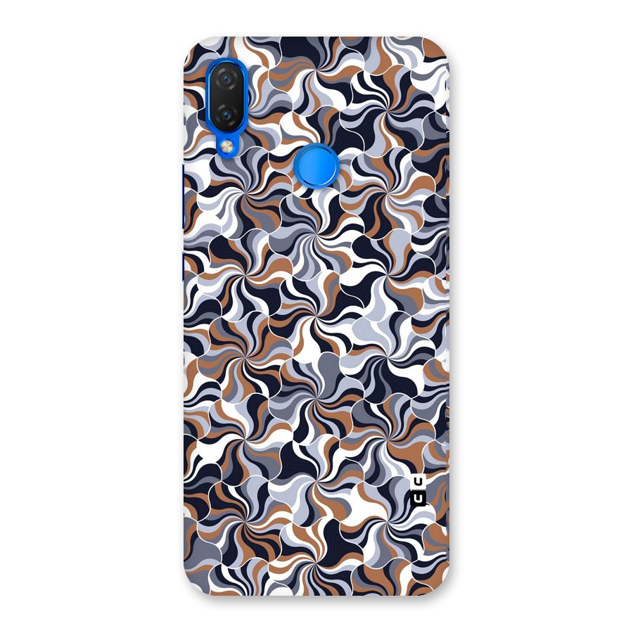 Multicolor Swirls Back Case for Huawei P Smart+