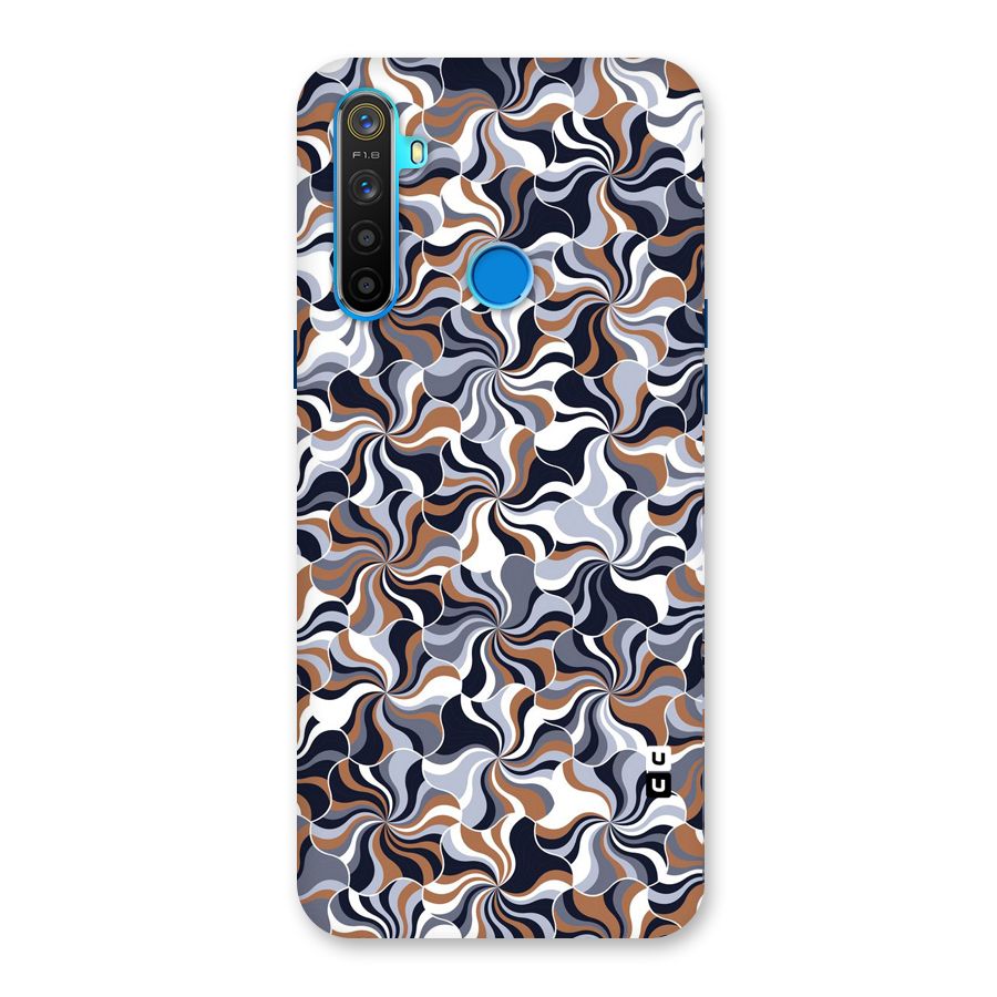 Multicolor Swirls Back Case for Realme 5