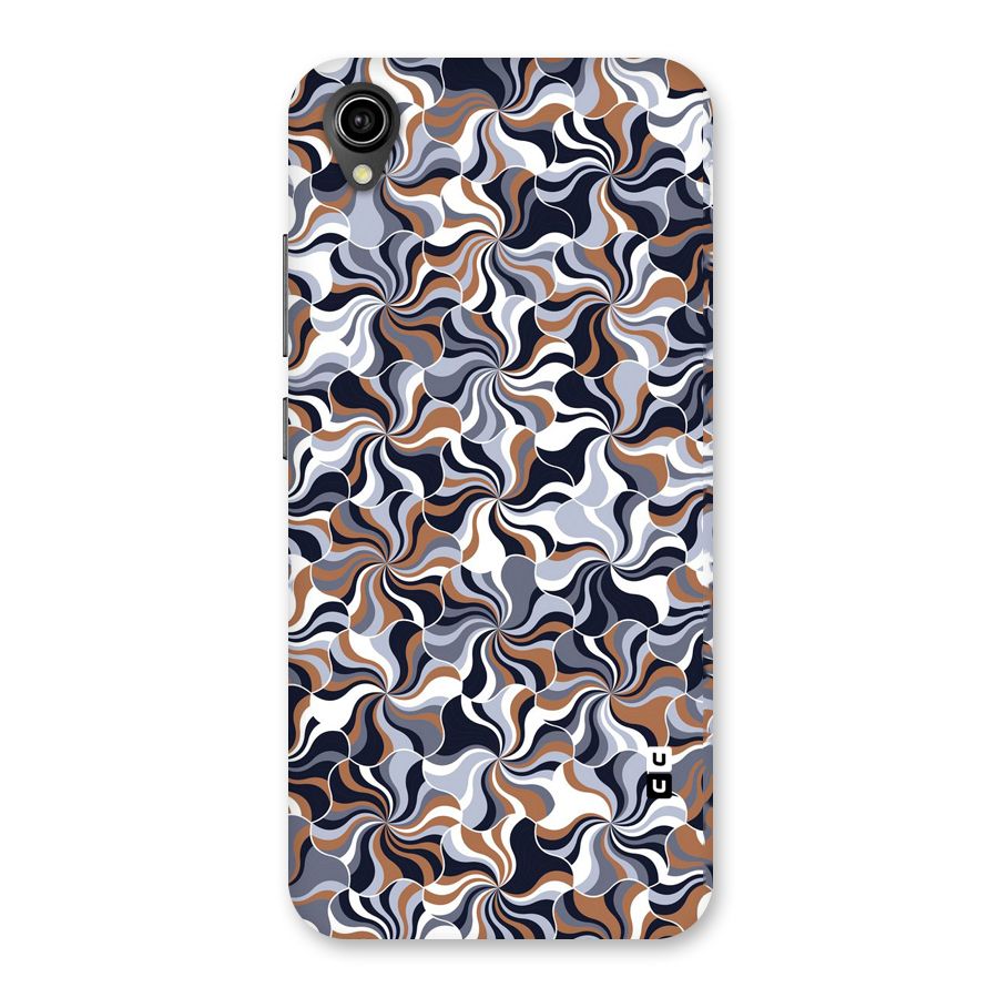 Multicolor Swirls Back Case for Vivo Y91i