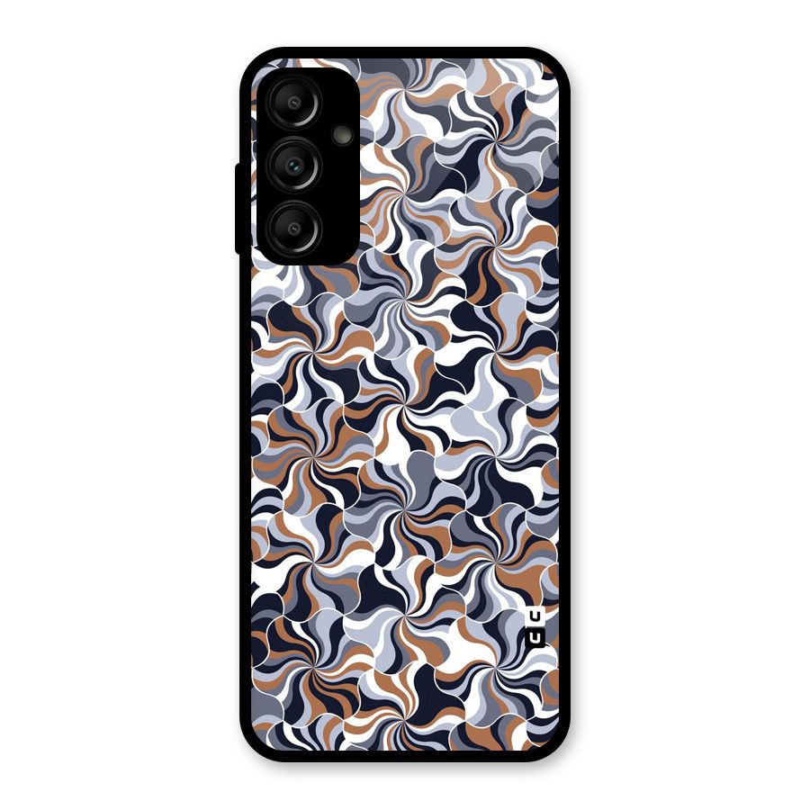 Multicolor Swirls Glass Back Case for Galaxy A14 5G