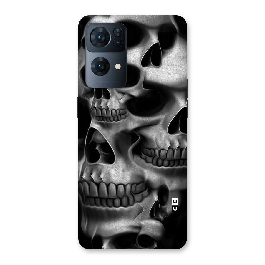 Multiple Skulls Back Case for Oppo Reno7 Pro 5G