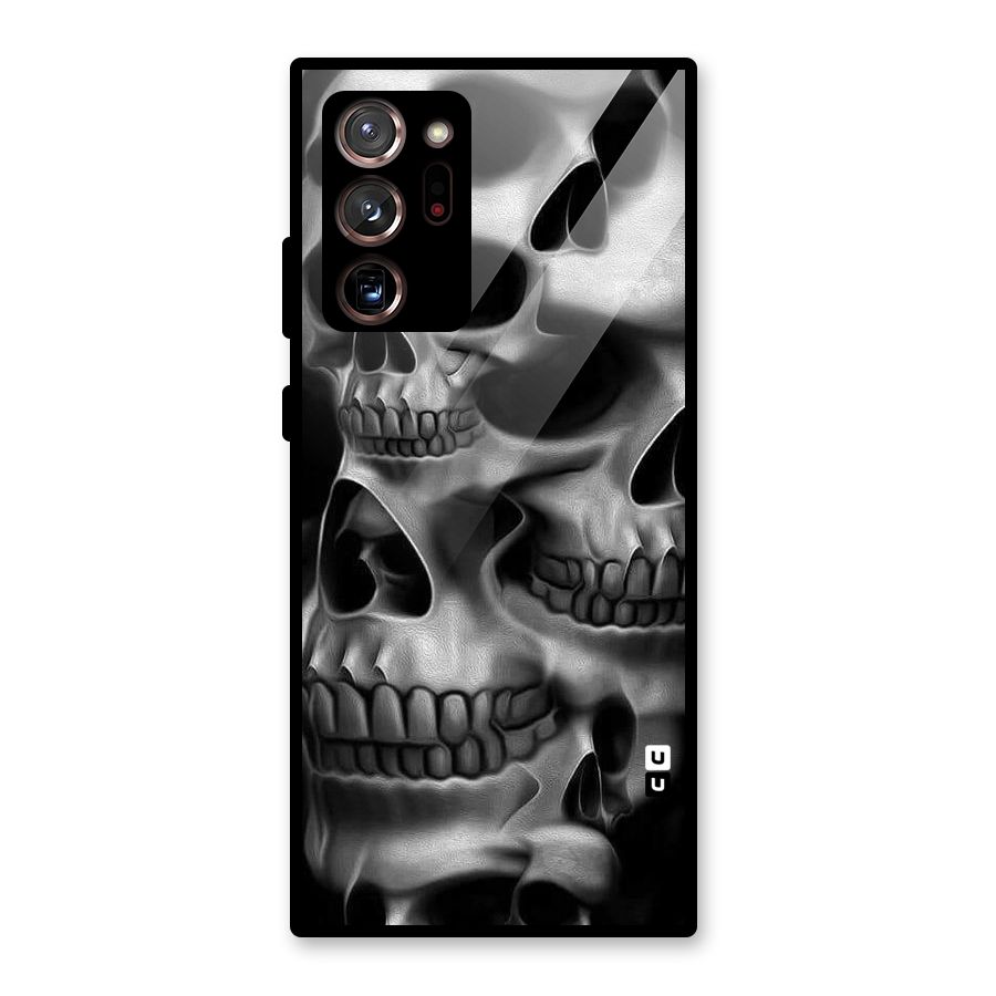 Multiple Skulls Glass Back Case for Galaxy Note 20 Ultra 5G
