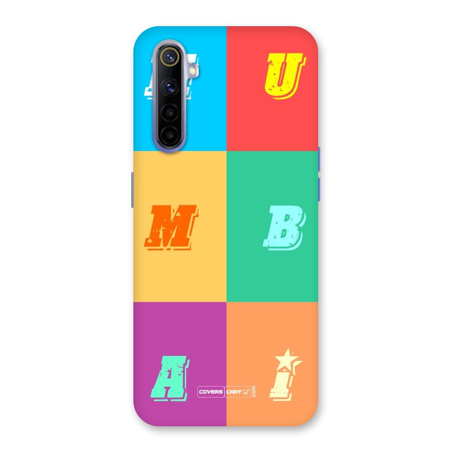 Mumbai Alphabets Back Case for Realme 6i