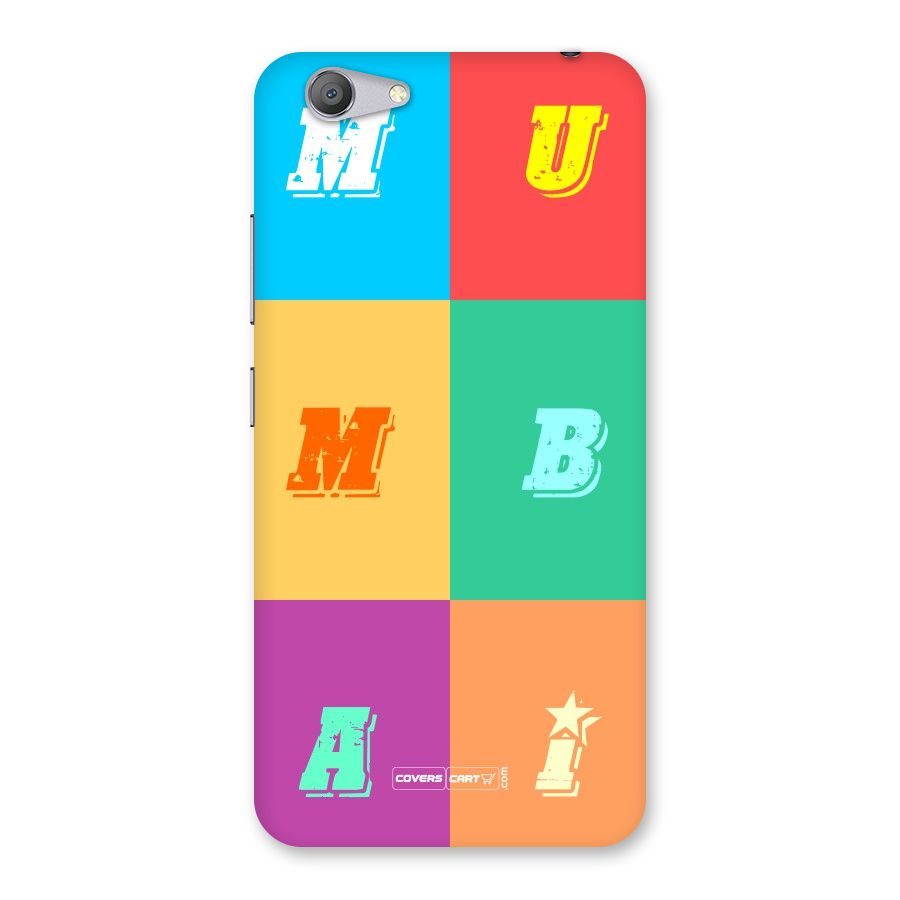 Mumbai Alphabets Back Case for Vivo Y53