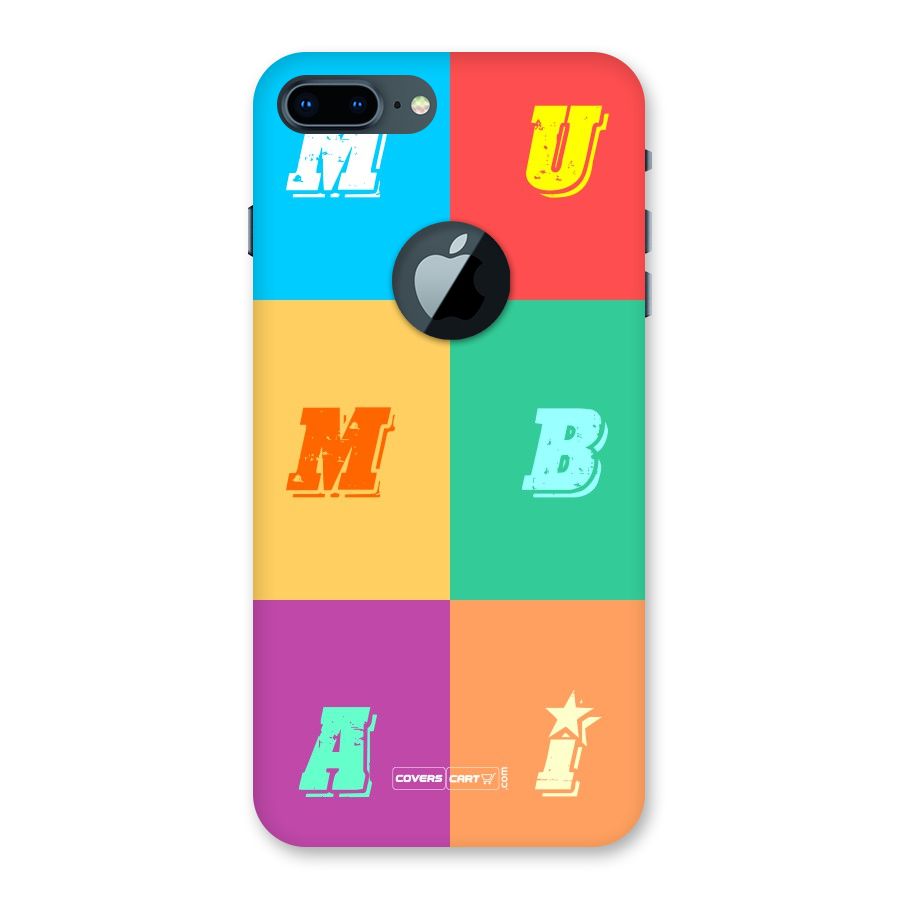 Mumbai Alphabets Back Case for iPhone 7 Plus Logo Cut