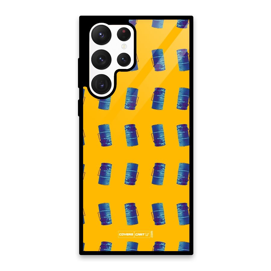 Mumbai Citystyle Glass Back Case for Galaxy S22 Ultra 5G