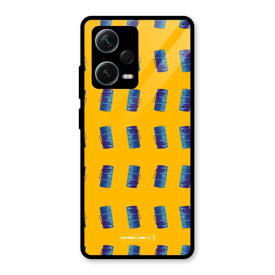 Mumbai Citystyle Glass Back Case for Redmi Note 12 Pro Plus 5G