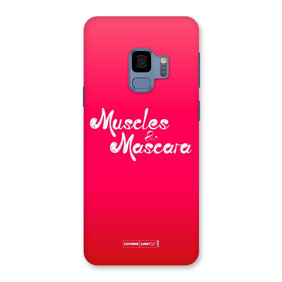 Muscles and Mascara Back Case for Galaxy S9