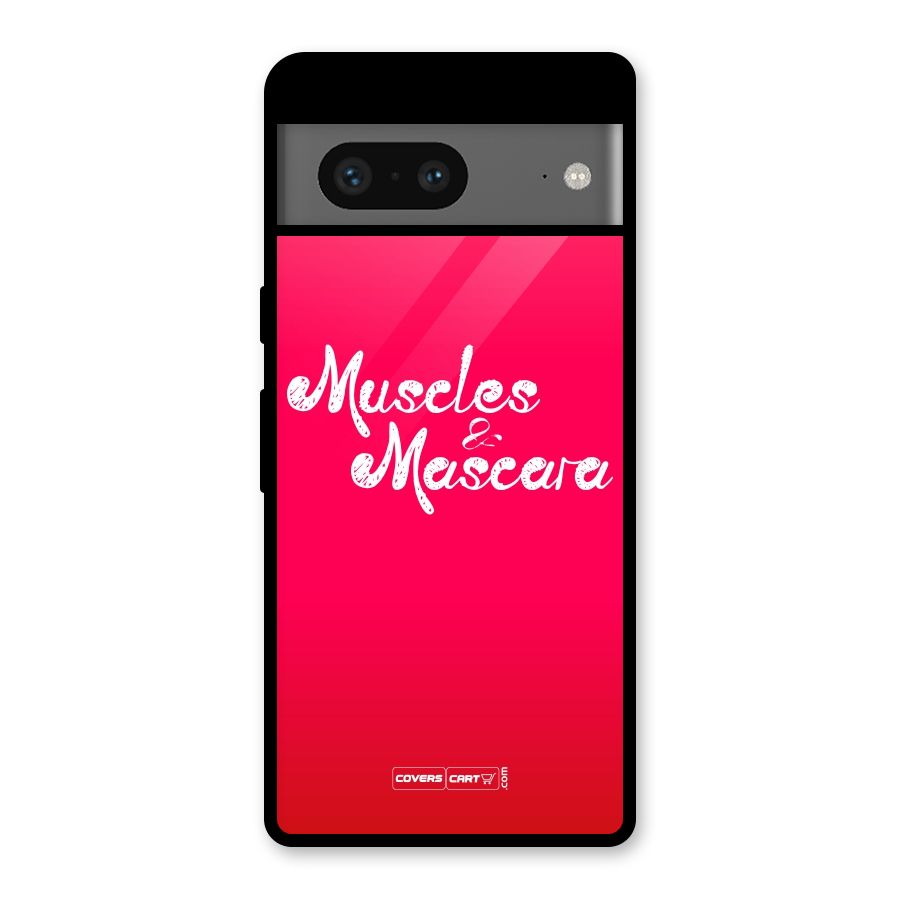 Muscles and Mascara Glass Back Case for Google Pixel 7