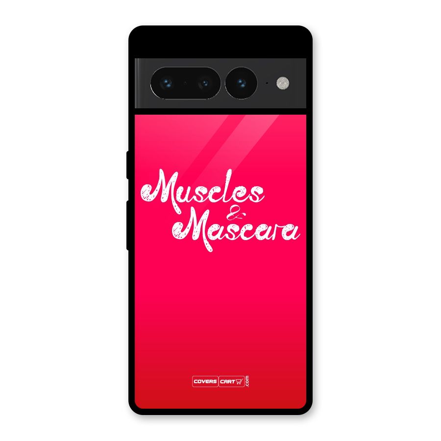 Muscles and Mascara Glass Back Case for Google Pixel 7 Pro