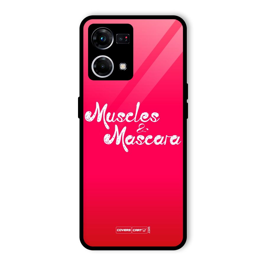 Muscles and Mascara Glass Back Case for Oppo F21 Pro 5G