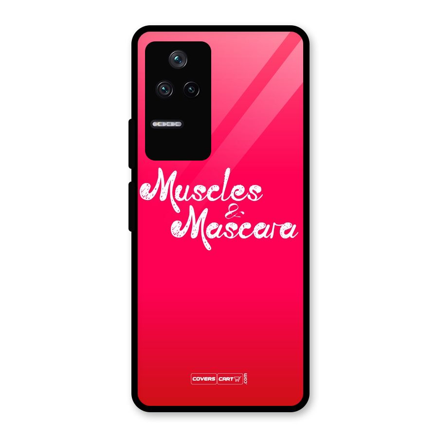 Muscles and Mascara Glass Back Case for Poco F4 5G