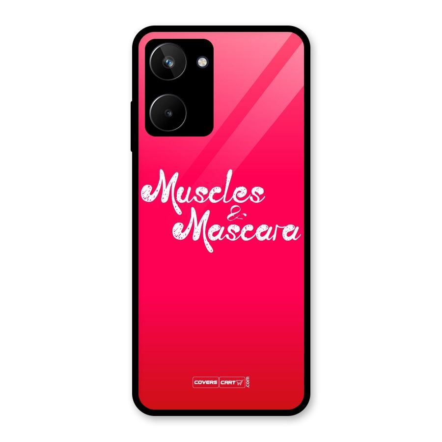 Muscles and Mascara Glass Back Case for Realme 10