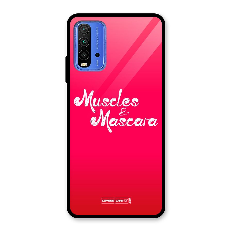 Muscles and Mascara Glass Back Case for Redmi 9 Power