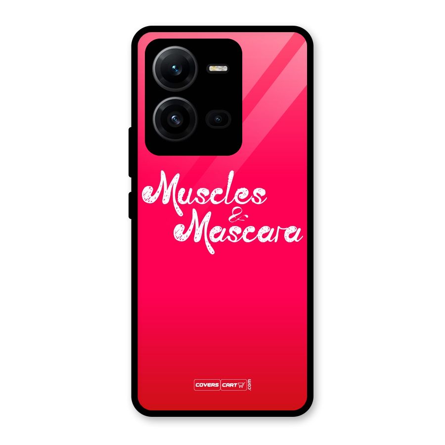 Muscles and Mascara Glass Back Case for Vivo V25