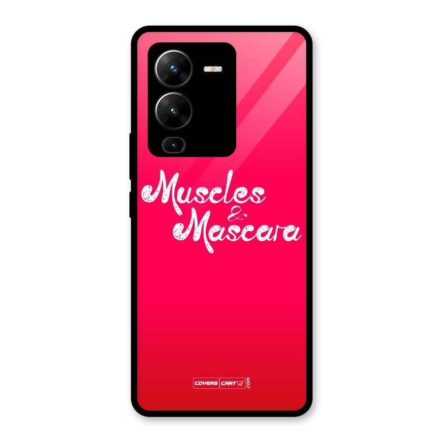 Muscles and Mascara Glass Back Case for Vivo V25 Pro