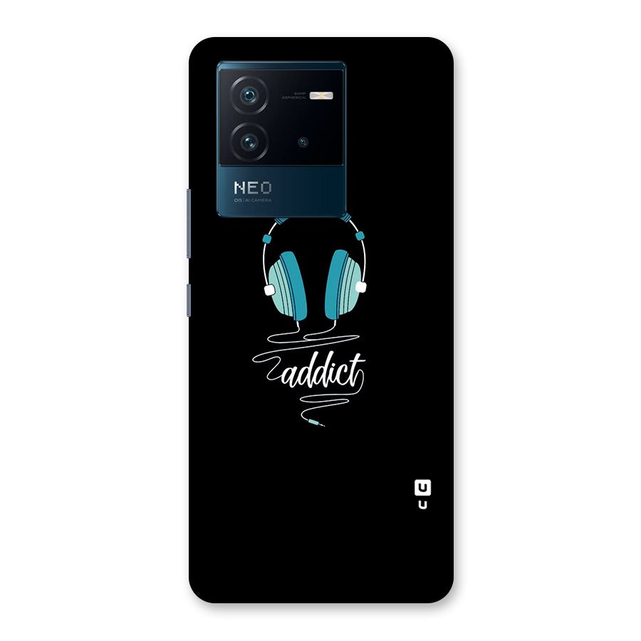 Music Addict Back Case for Vivo iQOO Neo 6 5G