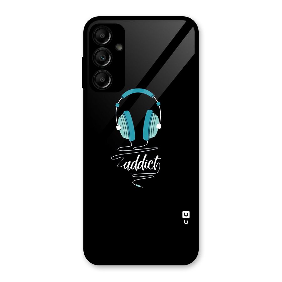 Music Addict Glass Back Case for Galaxy A14 5G