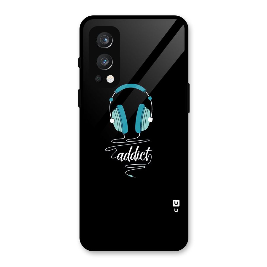 Music Addict Glass Back Case for OnePlus Nord 2 5G