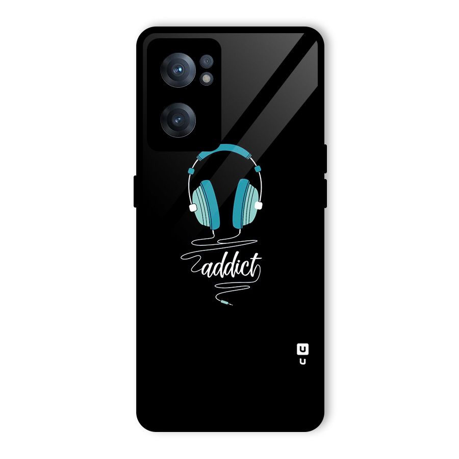 Music Addict Glass Back Case for OnePlus Nord CE 2 5G
