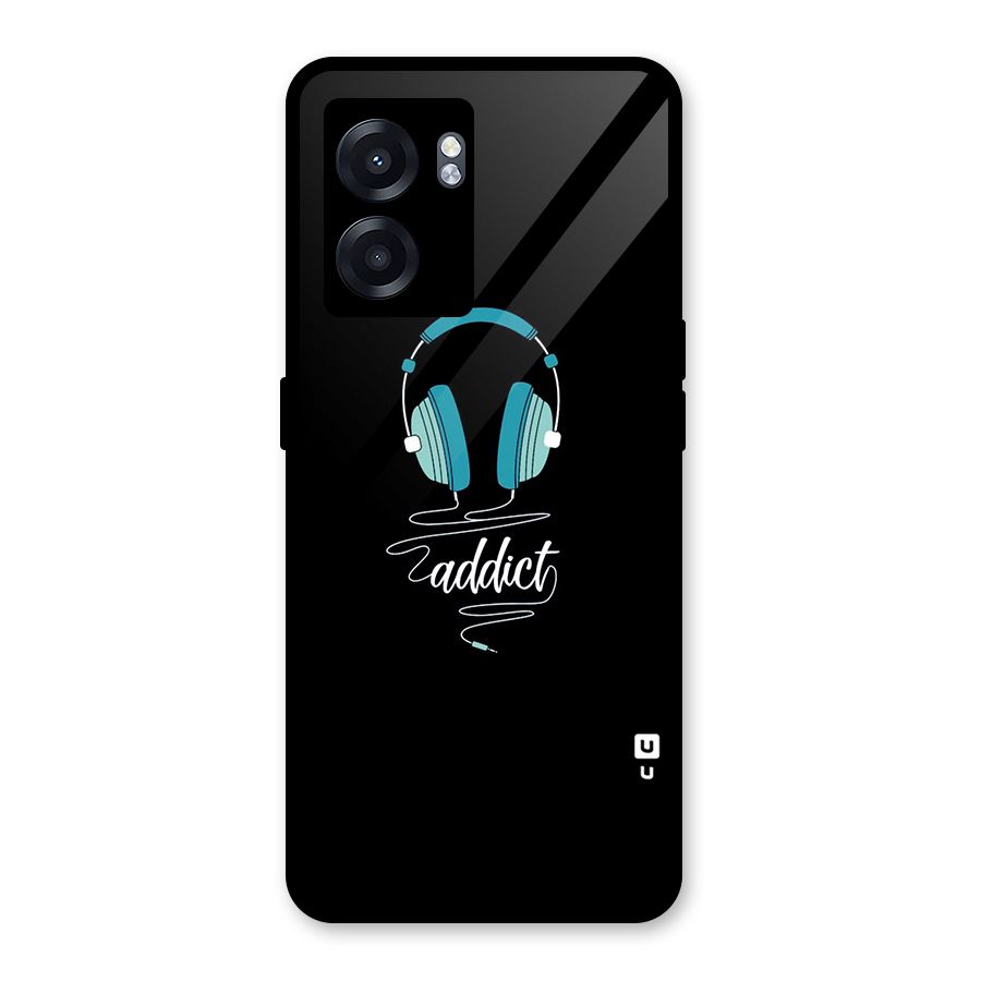 Music Addict Glass Back Case for Realme Narzo 50 5G