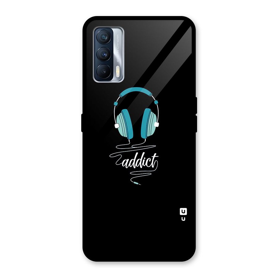 Music Addict Glass Back Case for Realme X7