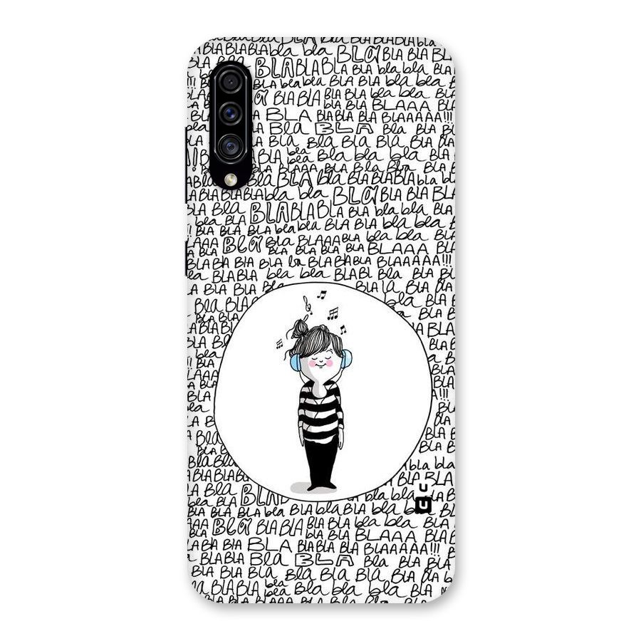 Music And Bla Bla Back Case for Galaxy A30s