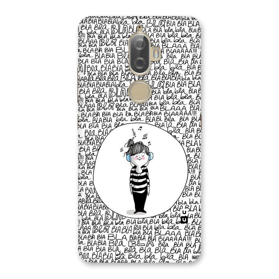 Music And Bla Bla Back Case for Lenovo K8 Plus