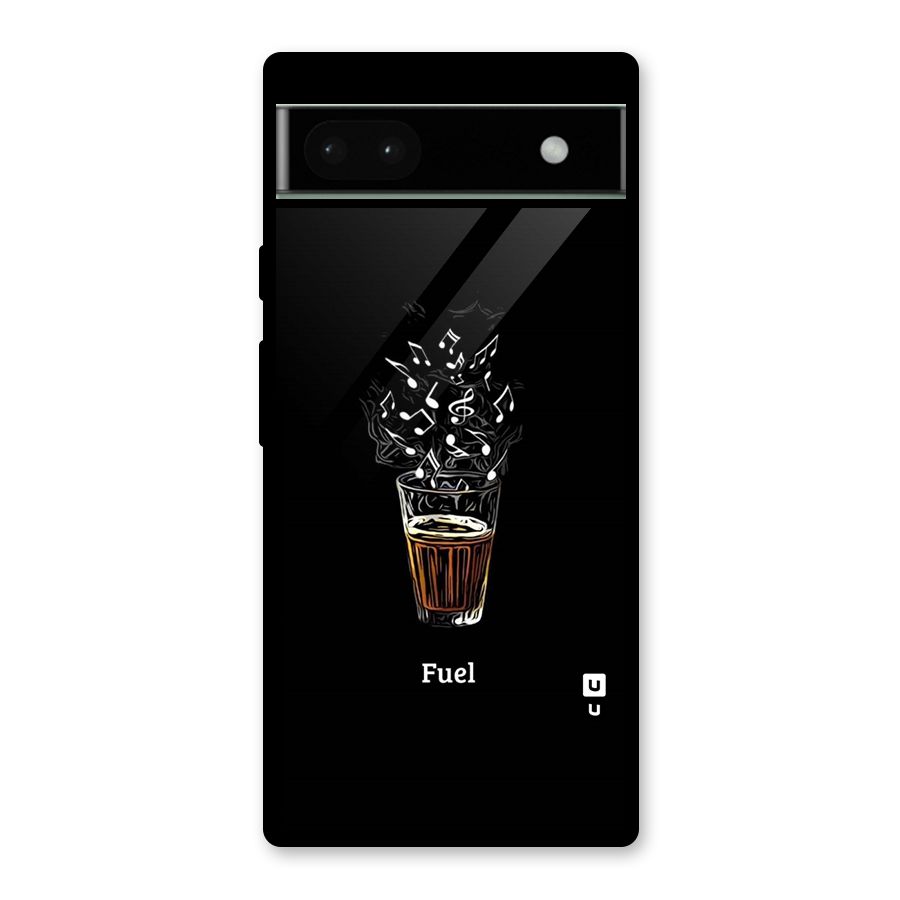 Music Chai My Fuel Glass Back Case for Google Pixel 6a