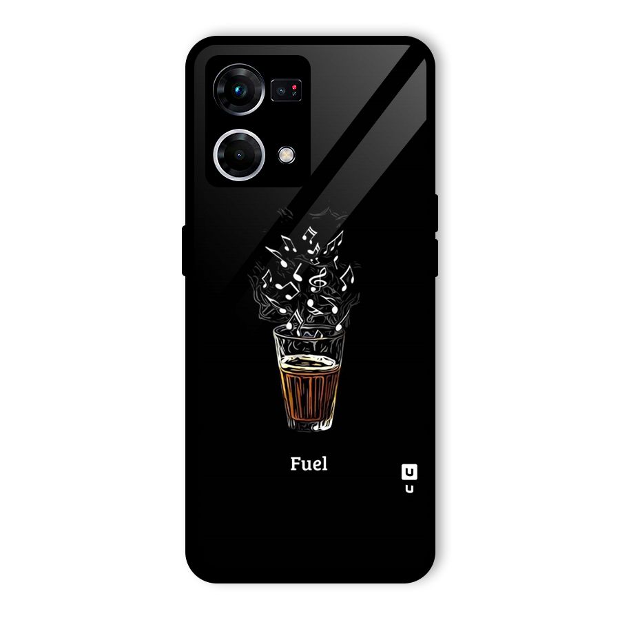 Music Chai My Fuel Glass Back Case for Oppo F21 Pro 5G