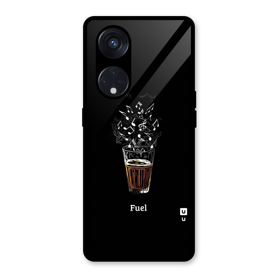 Music Chai My Fuel Glass Back Case for Reno8 T 5G