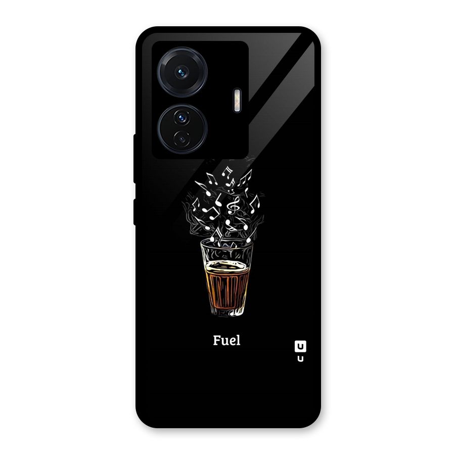 Music Chai My Fuel Glass Back Case for Vivo T1 Pro