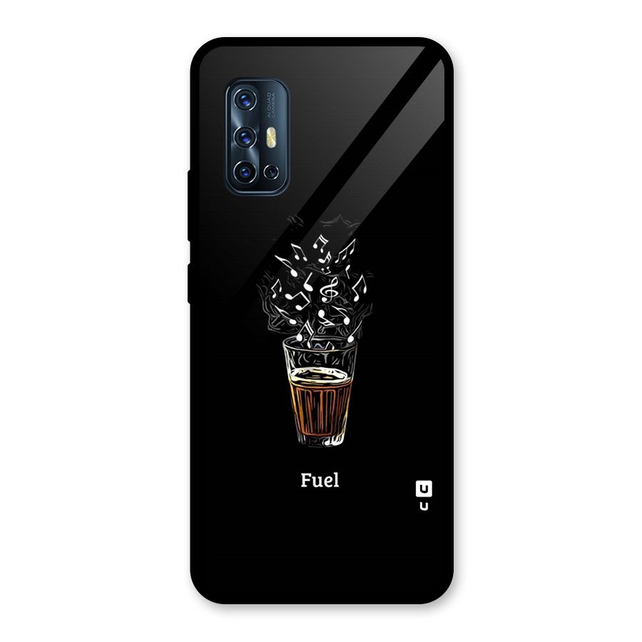 Music Chai My Fuel Glass Back Case for Vivo V17